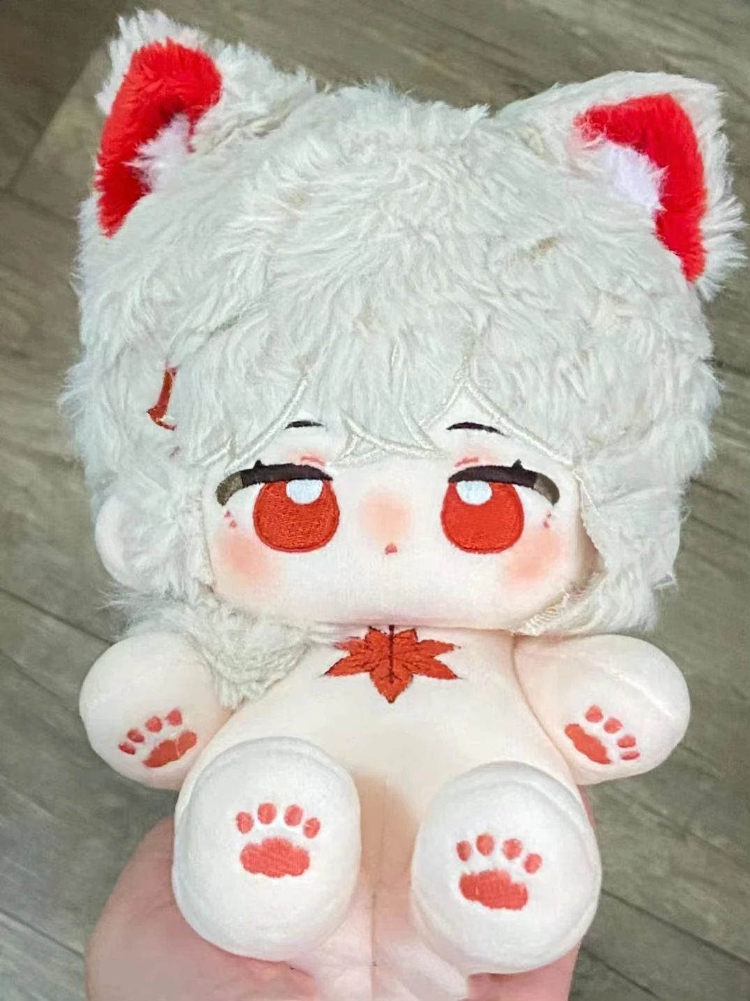 NEW 20cm Game Genshin Impact Plush Doll Kaedehara Kazuha Plushie Cotton Doll Kawaii Change Clothes Soft Stuffed Toys Gift