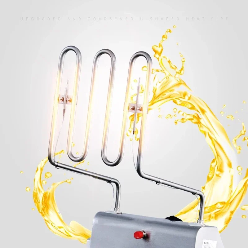 Friteuse électrique commerciale, machine française profonde, friteuse relevable, équipement de cuisine et de restaurant, appareil ménager, robot culinaire, 8L