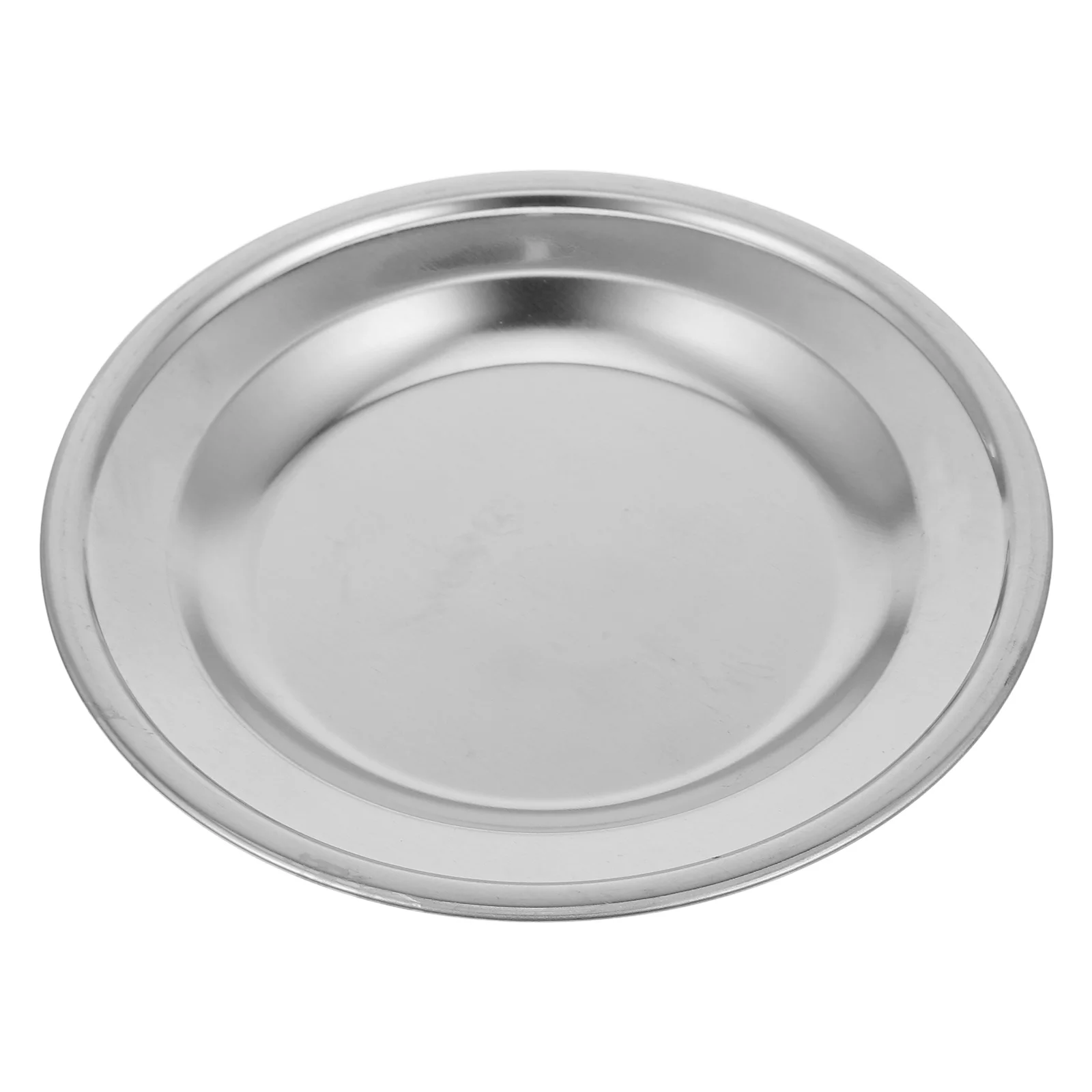 

Round Stainless Steel Tea Bag Dish Holder Decorative Metal Round Saucer Container Tray Home Dish Round Coaster Tea Bag Organizer