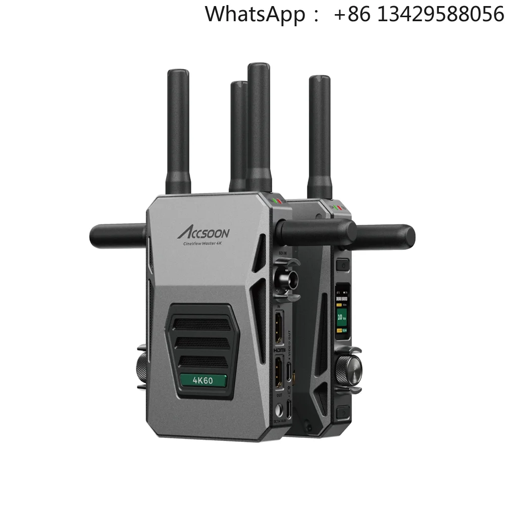 2026 Newest ACCSOON CineView Master 4K Lite 350M Long Distance 4K60 Wireless Video Transmitter for Live Streaming