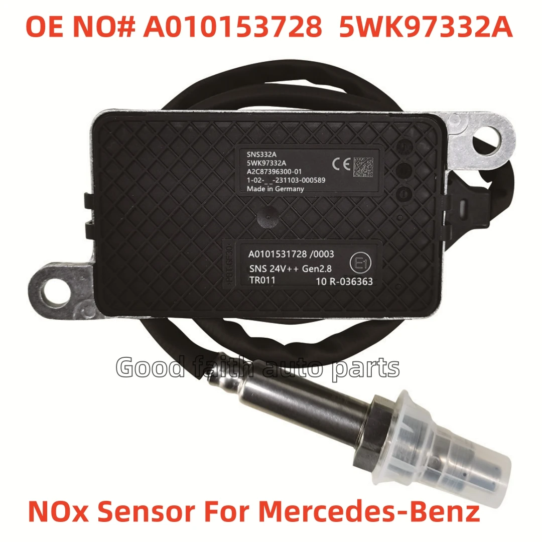 A0101531728 5WK97332A Nitrogen Oxygen NOx Sensor 24V For Mercedes Benz