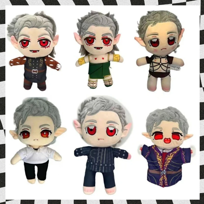 

Astarion The High Elf Wanderer 20 Cm Stuffed Plush Game Fans Toys for Kids Dress-up Cotton Doll Send Friends Cute Handsome Gift