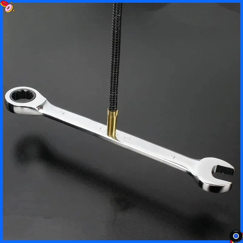 

Strong Magnetic Pick Up Tool Flexible Magnet Spring Grip Grabber Hand Tools for Picking Up Nut Bolt Adjustable Pickup Rod Stick