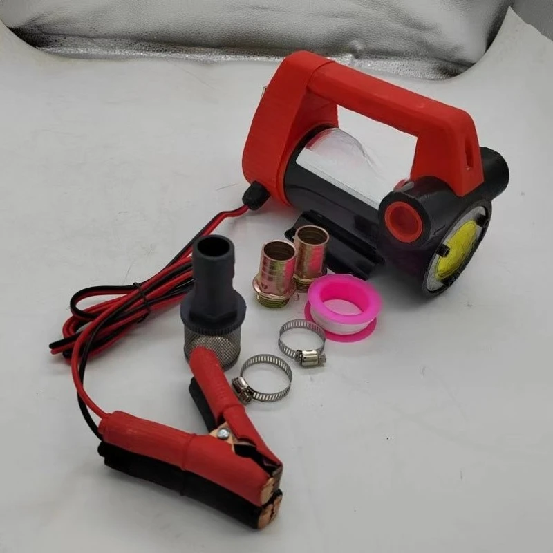 12V 24V DC Self Priming Diesel Transfer Pump Portable Mini Electric Fuel Extractor Pump