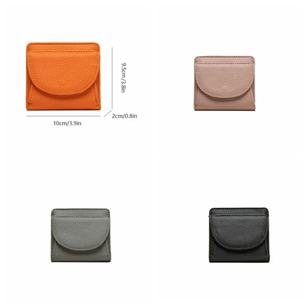 Zakportemonnee Slanke leren portemonnee Compact formaat Creditcardhouder met meerdere kaarten Korte stijl Portemonnee Zakelijk