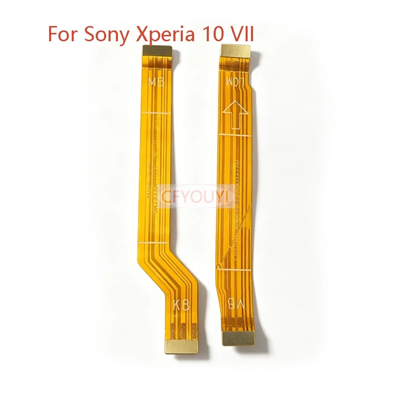 1Set For Sony Xperia 10 VII LCD Connect Main Motherboard Display Screen Flex Cable Replacement Part