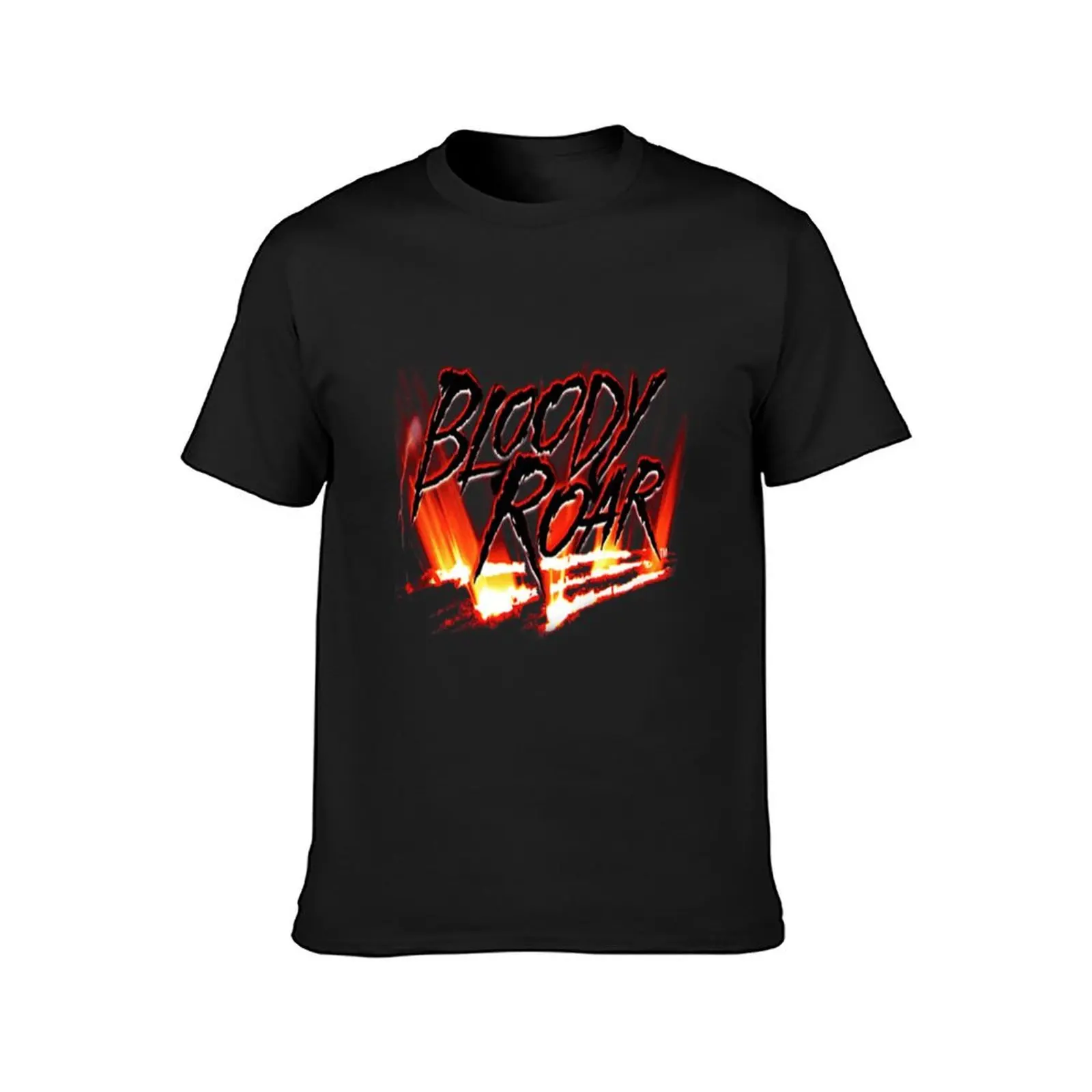 Bloody Roar Title T-Shirt vintage clothes customs design your own tshirts for men