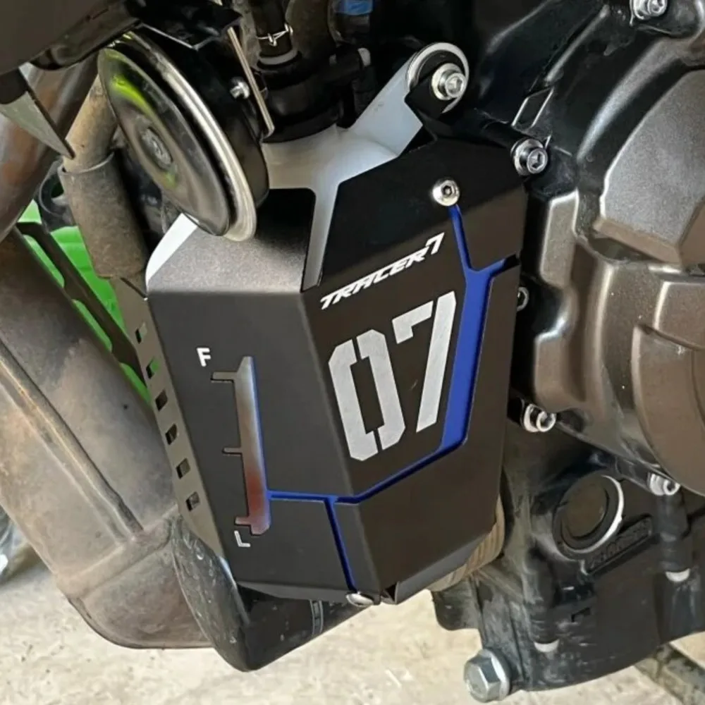MT 07 FZ 07 Penutup Pelindung Pelindung Tangki Pemulihan Pendingin untuk Yamaha MT07 FZ07 2014 2015 2016 2017 2018 2019 2020 2021