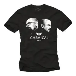 Cool Bad Heisenberg Men's Breaking CHEMICAL BROS T-Shirt. - Men's Shirt