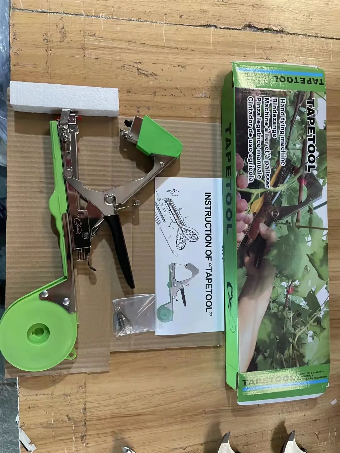 2025年式園芸植物結束鉗子マシン トマトブドウ園テープツール 枝用手動結束機 植物結束機