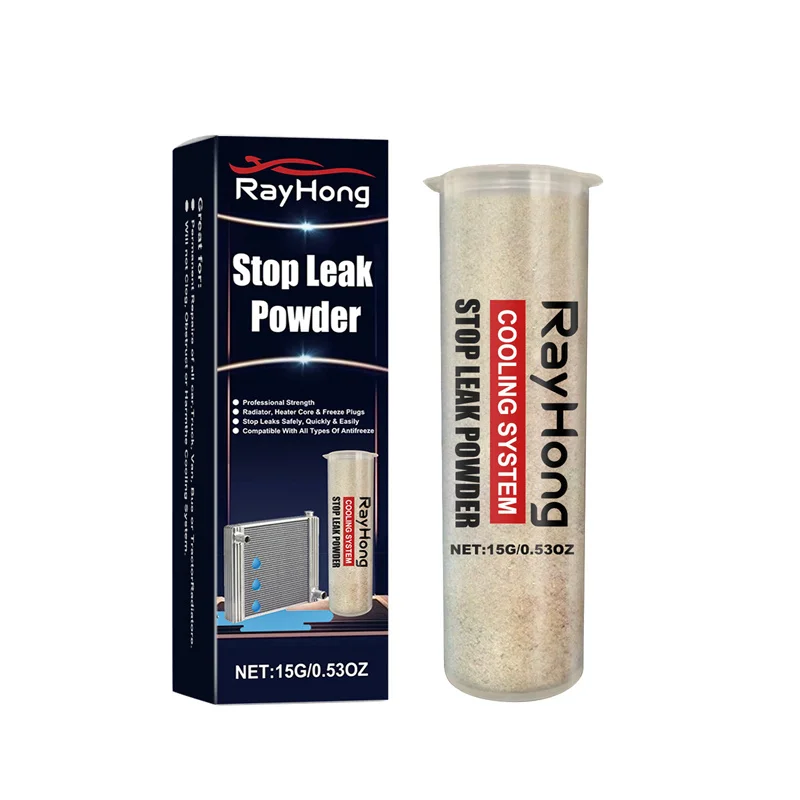 New Car Cooling System Sealer Radiator Stop Leak Powder Car Radiator Water Leak Stop Powder Car Accessories