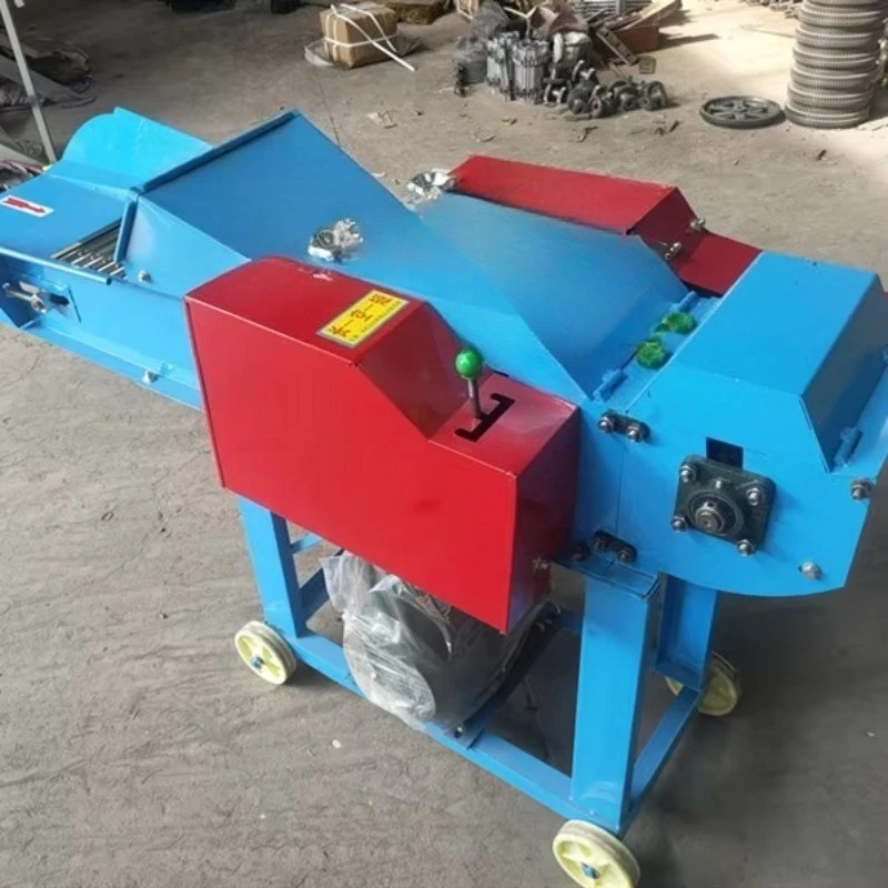Heli Cow Sheep Animal Feed Food Grass Rice Corn Wheat Straw hay Forage Silage Chopper Chaff Cutter Machine