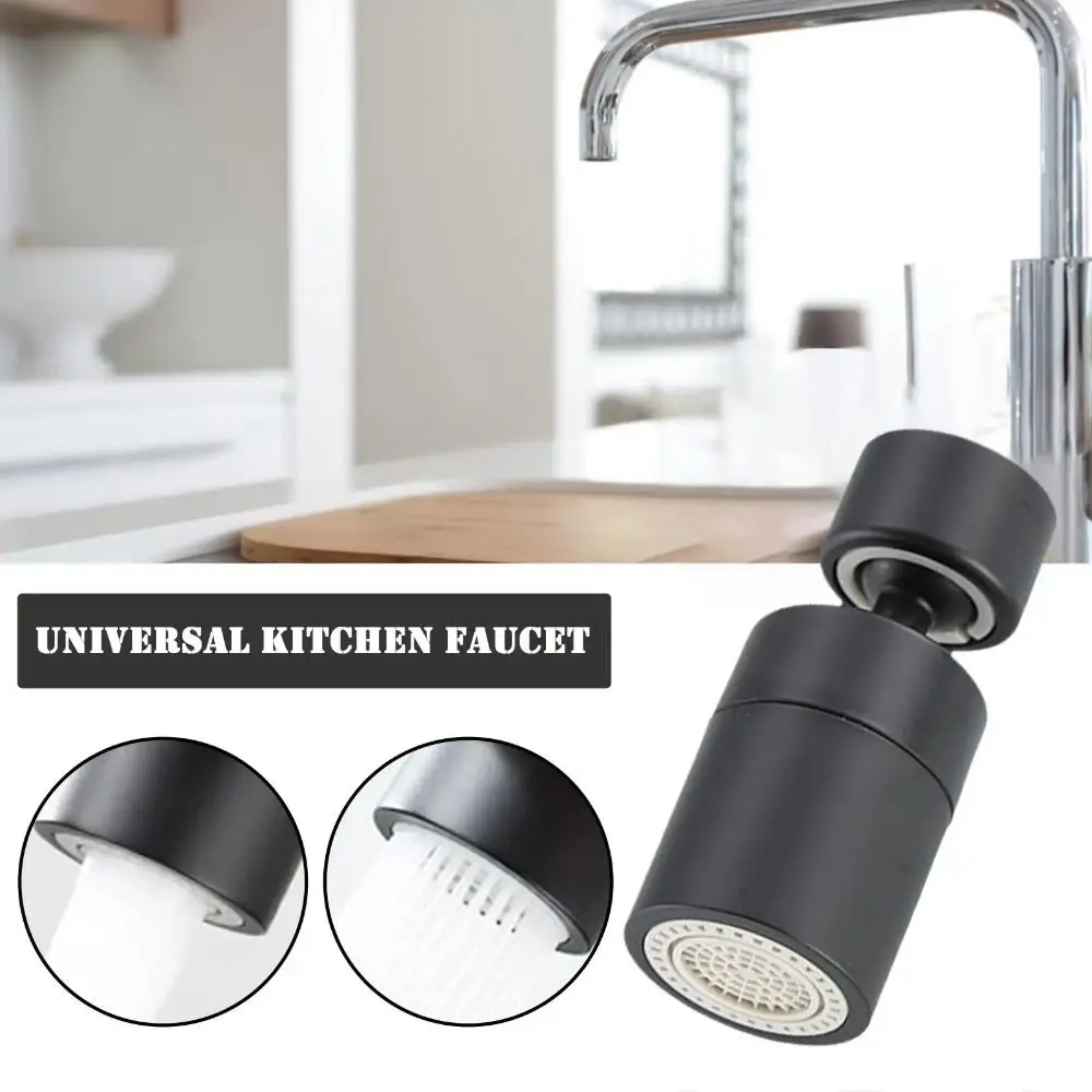 New 2 Mode Kitchen Faucet Spray Head Filter Adjustable 360° Rotary Splashback Tap Nozzle Bubbler Kitchen Sink Faucet Aerator