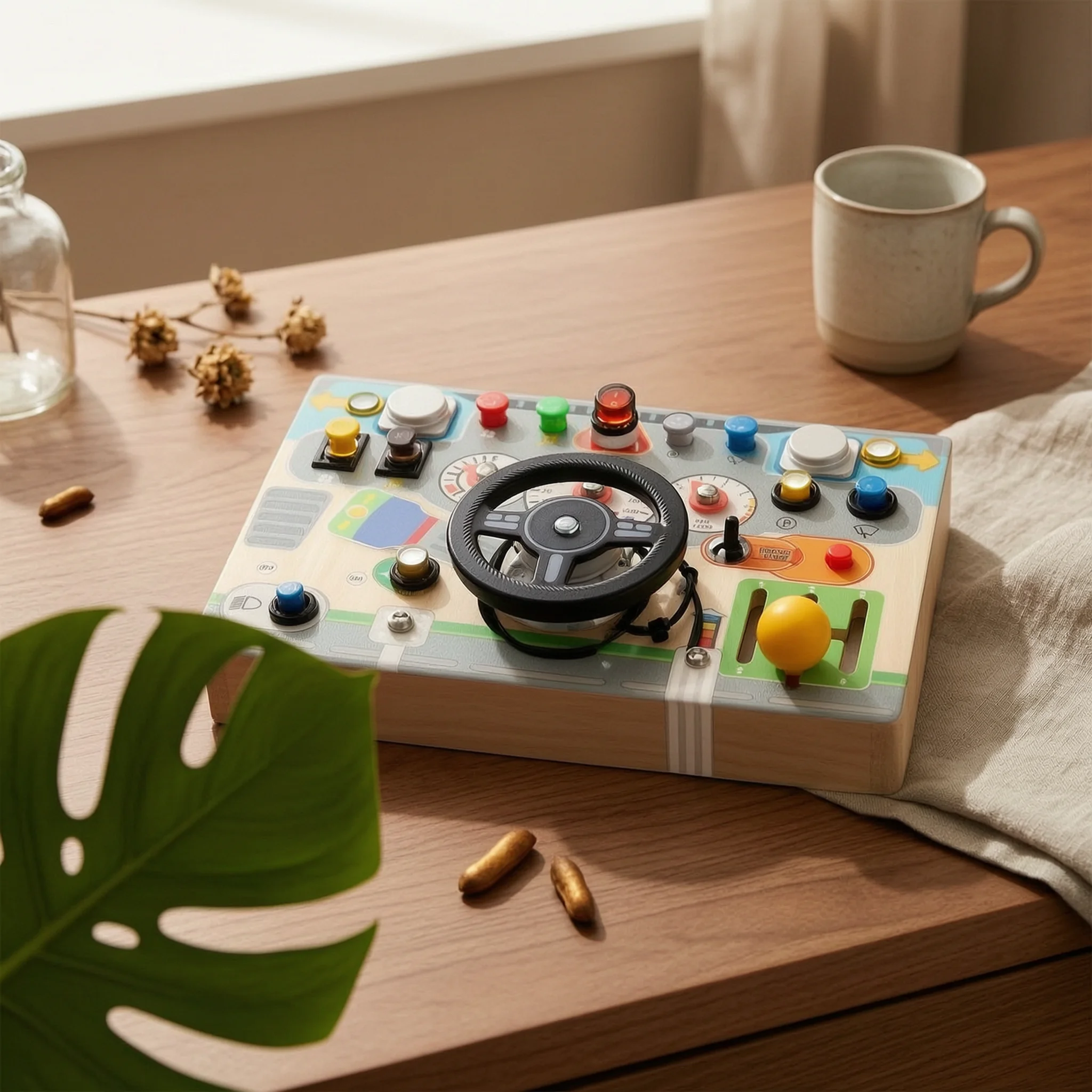 busy-board-with-lights-and-switches-fine-motor-wooden-busy-board-play-panel-led-educational-toy-safe-for-toddlers-playroom
