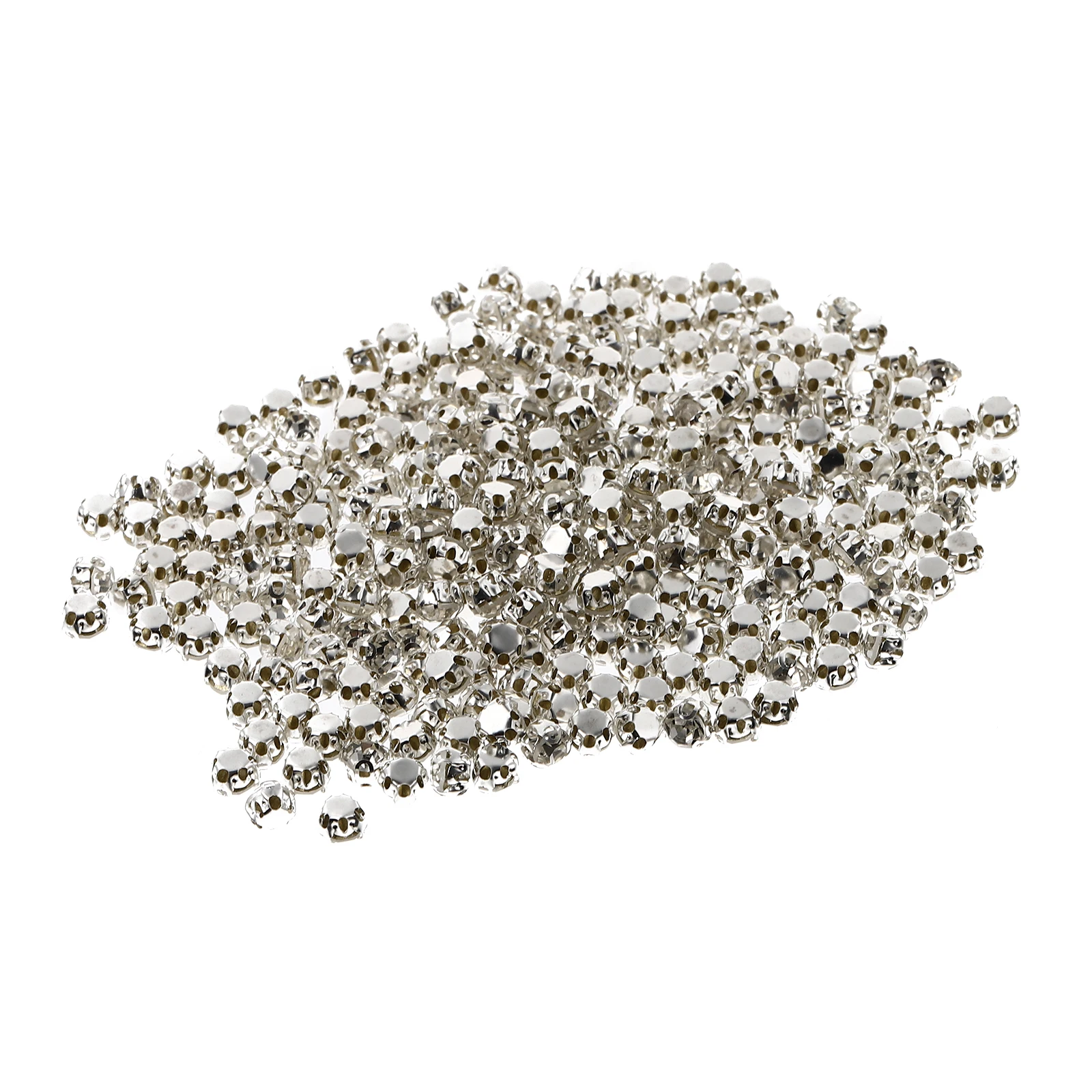 

500pcs D Shape Crystal Glass Claw Diy Accessories Sewing Decor For Clothes Shoes Jewelry Phone Garment Handmade Craft Supply