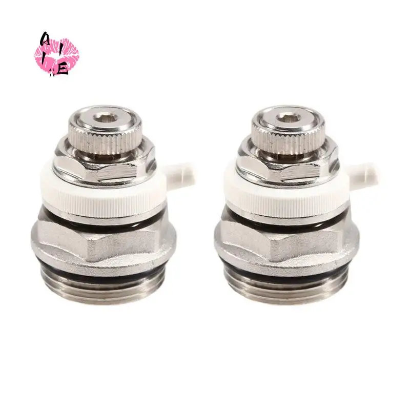 A11E-2Pcs Brass 3/4 Inch Automatic Air Vent Valve For Radiators - Self Bleeding Radiator Valve Compatible With Heating System