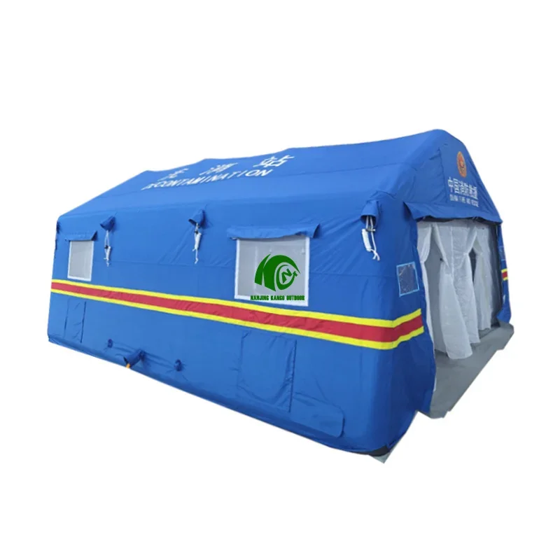 Tenda da campeggio gonfiabile in PVC Kango Tenda medica di emergenza Tenda di salvataggio in soccorso in caso di catastrofe