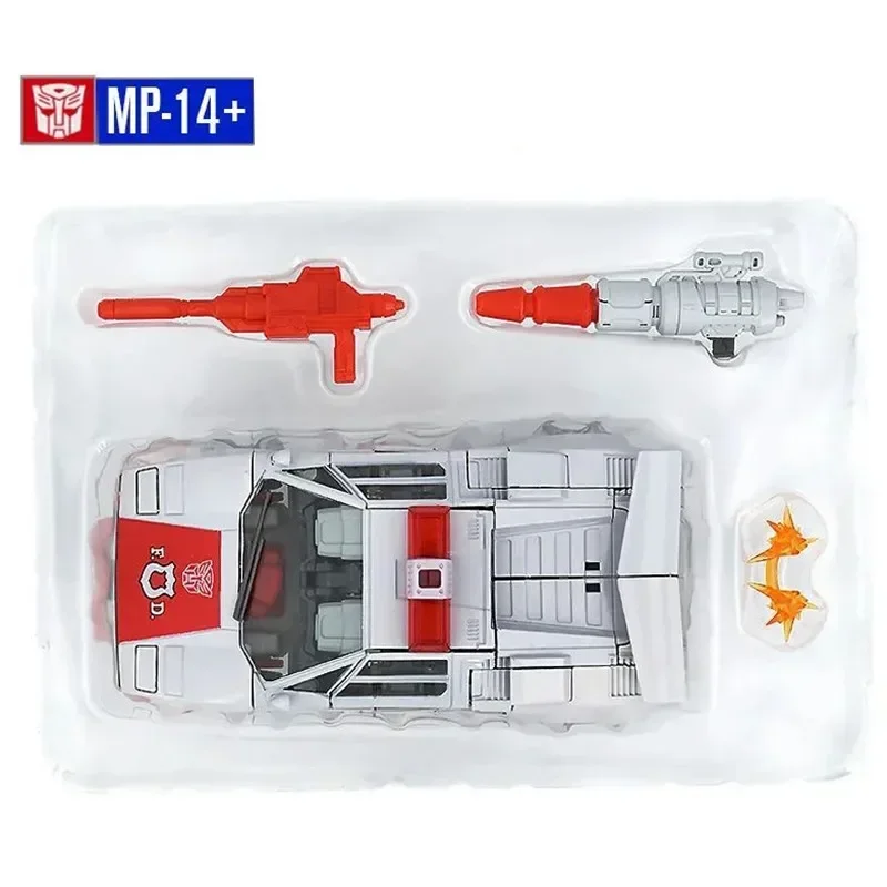 In Stock Transformation Toy Transformers MP14+ Red Alert MP-14 Car Model KO Version Action Figure Collection Gift  Anime