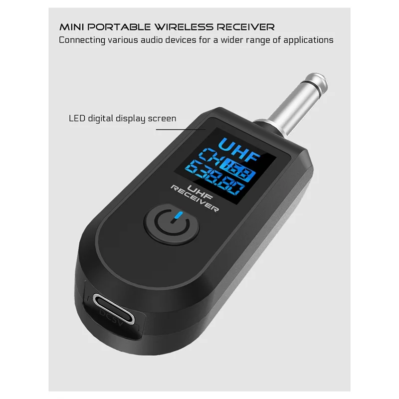 Excellent-New Wireless Microphone UHF Wireless XLR Transmitter And Receiver For Dynamic Microphones Audio Mixers PA Systems