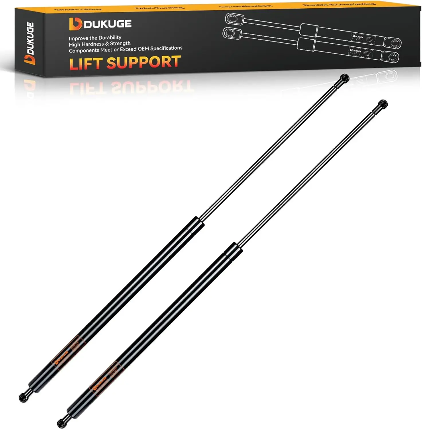 

ST330M30 30 inch 60lb/267N Gas Struts for Heavy lid, 30" Gas Shock for Tonneau Cover Cabinet Door Outside Kitchen Door Floor Hat