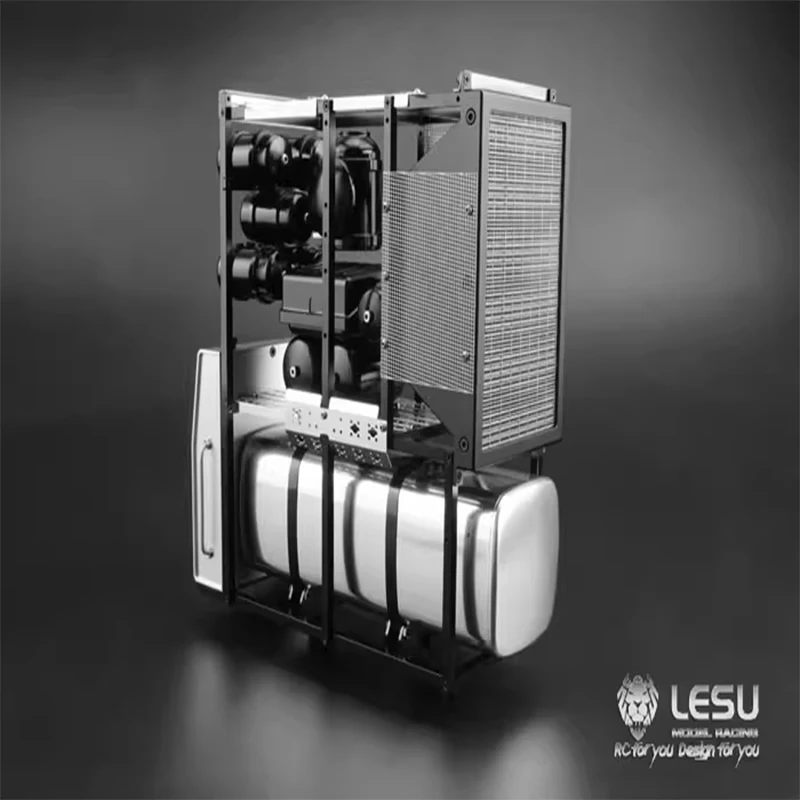 1/14 Testa di traino G-6016 Rack per attrezzature di simulazione Accessorio per carichi pesanti Modello di modifica Tamagaya LESU