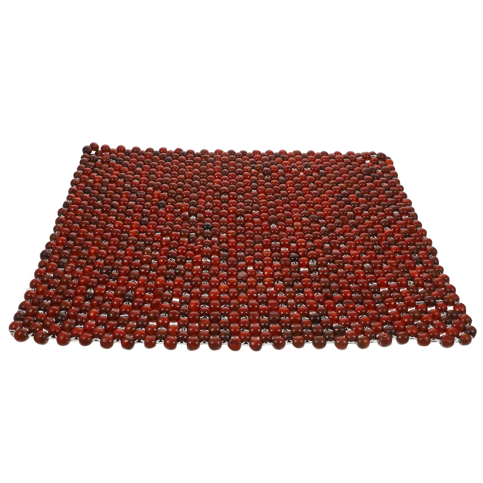 

Beads Cool Pad Seat Cushion for Car Office Chair Breathable Beaded Pads Summer Wood Bead Cushions Comfortable Long Lasting Easy