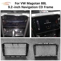 MIB3 radio frame Black Paint Radio Frame PANEL Fascias CD Board Plates Box Trim For VW Passat B8 9.2 inch 3GD 858 069 C