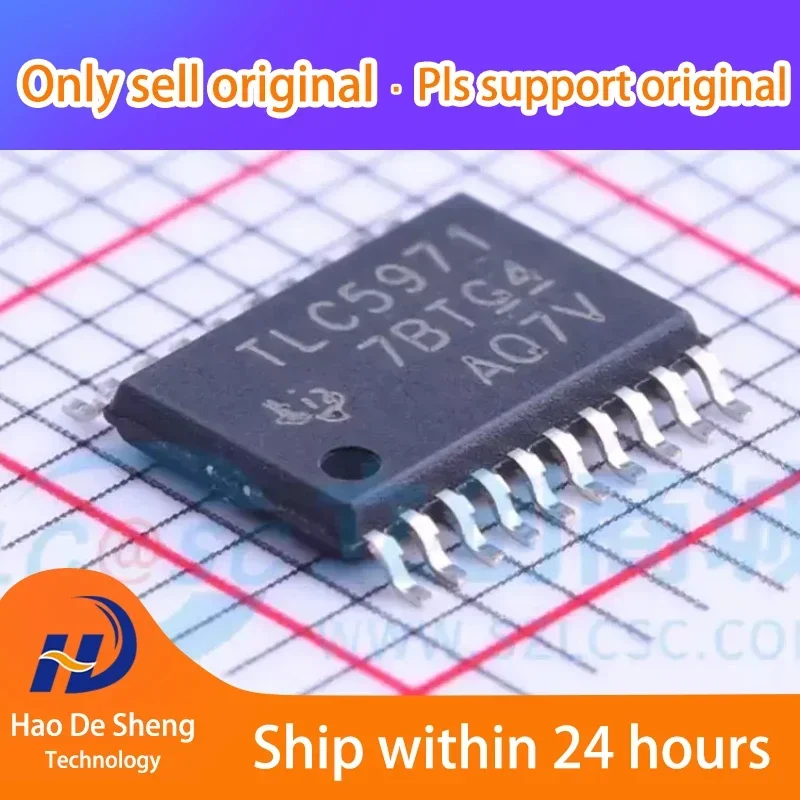 10PCS/LOT TLC5971PWPR TSSOP20 New Original in Stock