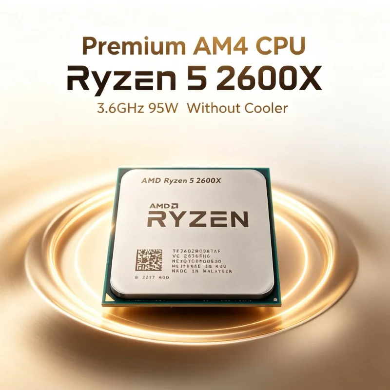 amd-ryzen-5-2600x-36ghz-6‑core-12‑thread-95w-desktop-cpu-lga-am4-socket-without-cooler-for-assembly-gaming