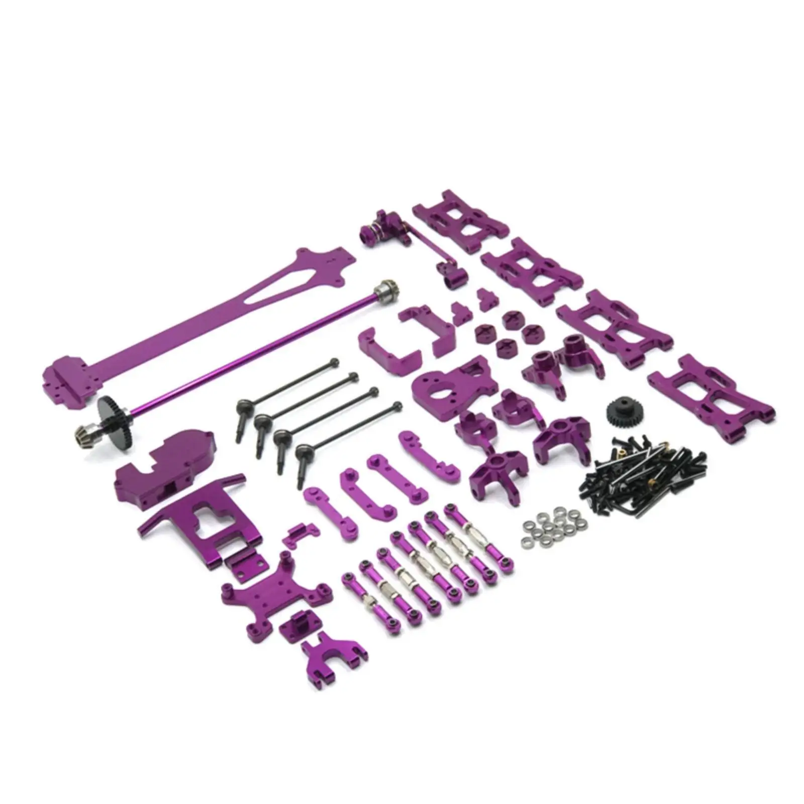Metal Kit 1:12 Scale Upgrade Part Kit Precision-Machined Front and Rear Arms for Hobbyists, Custom Builds