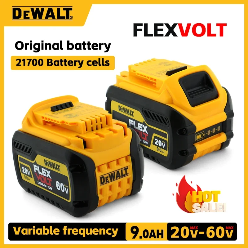 

DCB609G Dewalt FLEXVOLT 20 В/60 В 9 Ач литий-ионный аккумулятор перезаряжаемый сменный набор аккумуляторных электроинструментов
