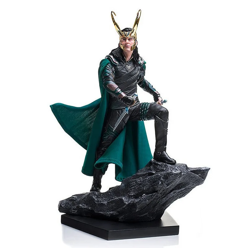 25cm Avengers Thor 3 God Of Tricks Loki Pvc Collection Figurines Children's Toy Birthday Gift Tabletop Ornaments Character Model