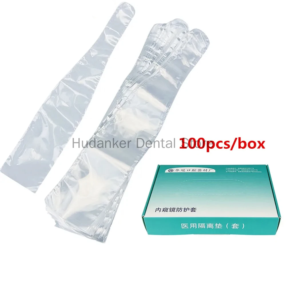 100pcs/box Intraoral Dental Camera Cover Disposable Intraoral Camera Sheath For Dentistry Lab Endoscope Film Handle Protect Sl