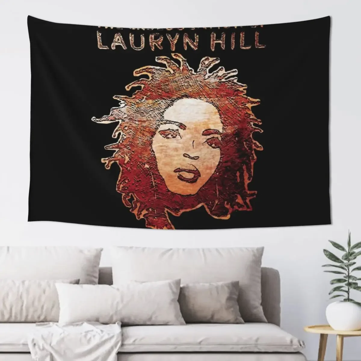 Lauryn Hill Tapestry Decorative Wall Carpet Wall Tapestry