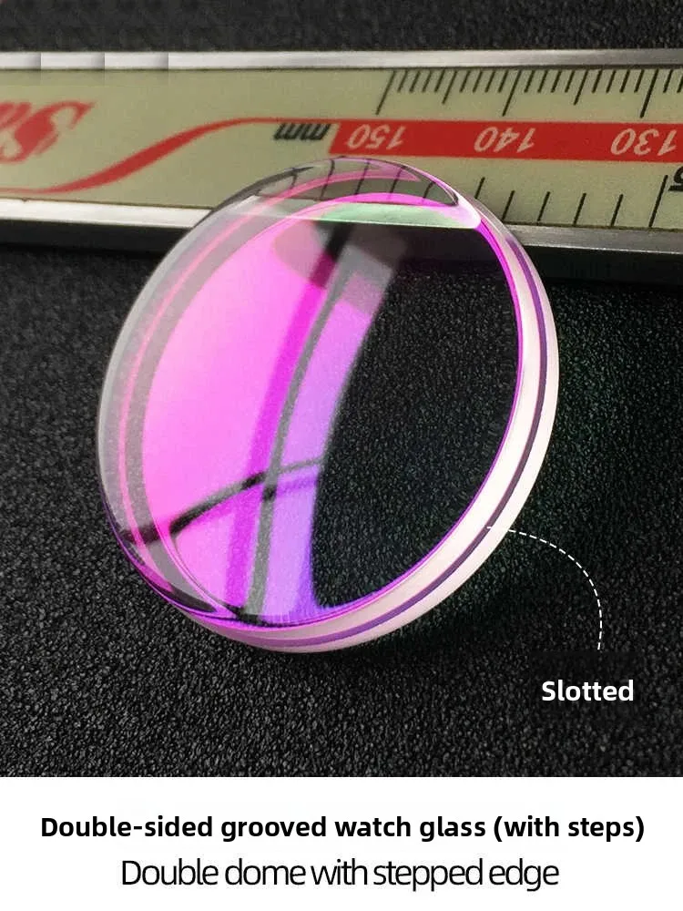 For Seiko Sprd Skx007 Skx009 skx011 skx171 Mineral Glass Lenses Blue Ar Coating/transparent 31.5×5.5mm Mineral Mirror accessorie
