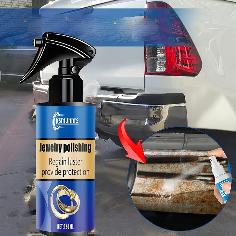 

Средство для удаления ржавчины может эффективно удаляет пятна ржавчины на дверных ручках, выхлопных насадок и фарах, тяжелые пятна от ржавчины, очистка