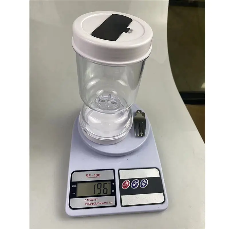 Bocaux de sablier de cornichon et d'olive A59Z-3X-pot de cornichon avec couvercle rabattable de crépine, pot de cornichon pour le stockage hermétique des aliments