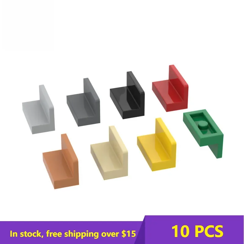 10PCS Brick 4865/30010 Panel 1x2x1 brick High-Tech Changeover Catch For Building Blocks Parts DIY  Educatio Creative Gift Toys