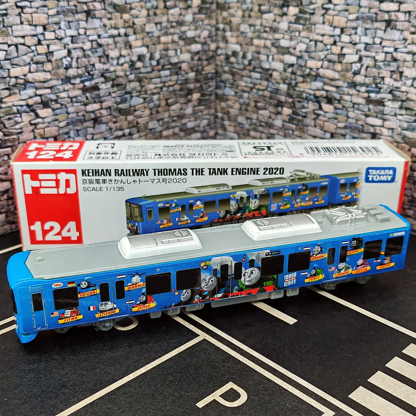 

Оригинальная модель Tomica Long №124: Поезд Keihan, Томас-паровозик 2020, литая под давлением модель из сплава, миниатюрный железнодорожный вагон, подарок для детей