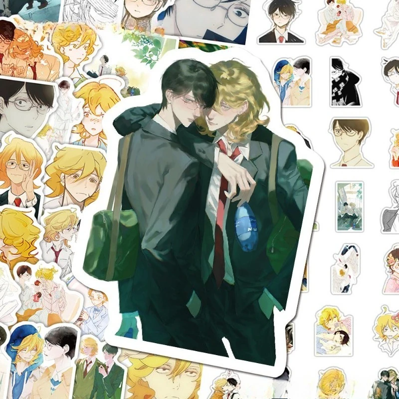 Doukyuusei Kusakabe Hikaru Sajō Rito Sticker High Color Value Animation Cartoon Printing Student Hand Book Waterproof Sticker view 4