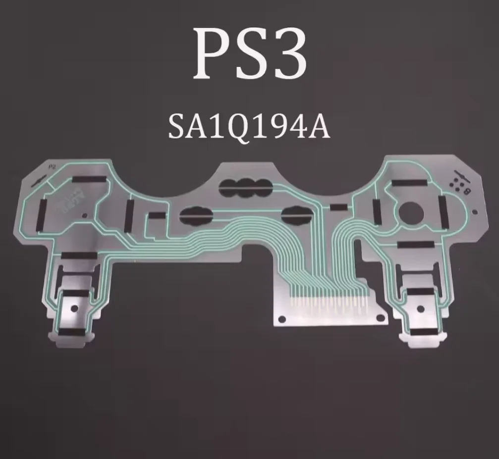 5X استبدال ل PS3 أذرع التحكم في ألعاب الفيديو فيلم موصل لوحة المفاتيح زر الشريط الكابلات المرنة SA1Q194A SA1Q135A 222A
