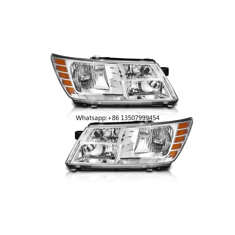 

New Car Headlights for 2009-2018 for Halogen 5116288AA with 1 Year Warranty