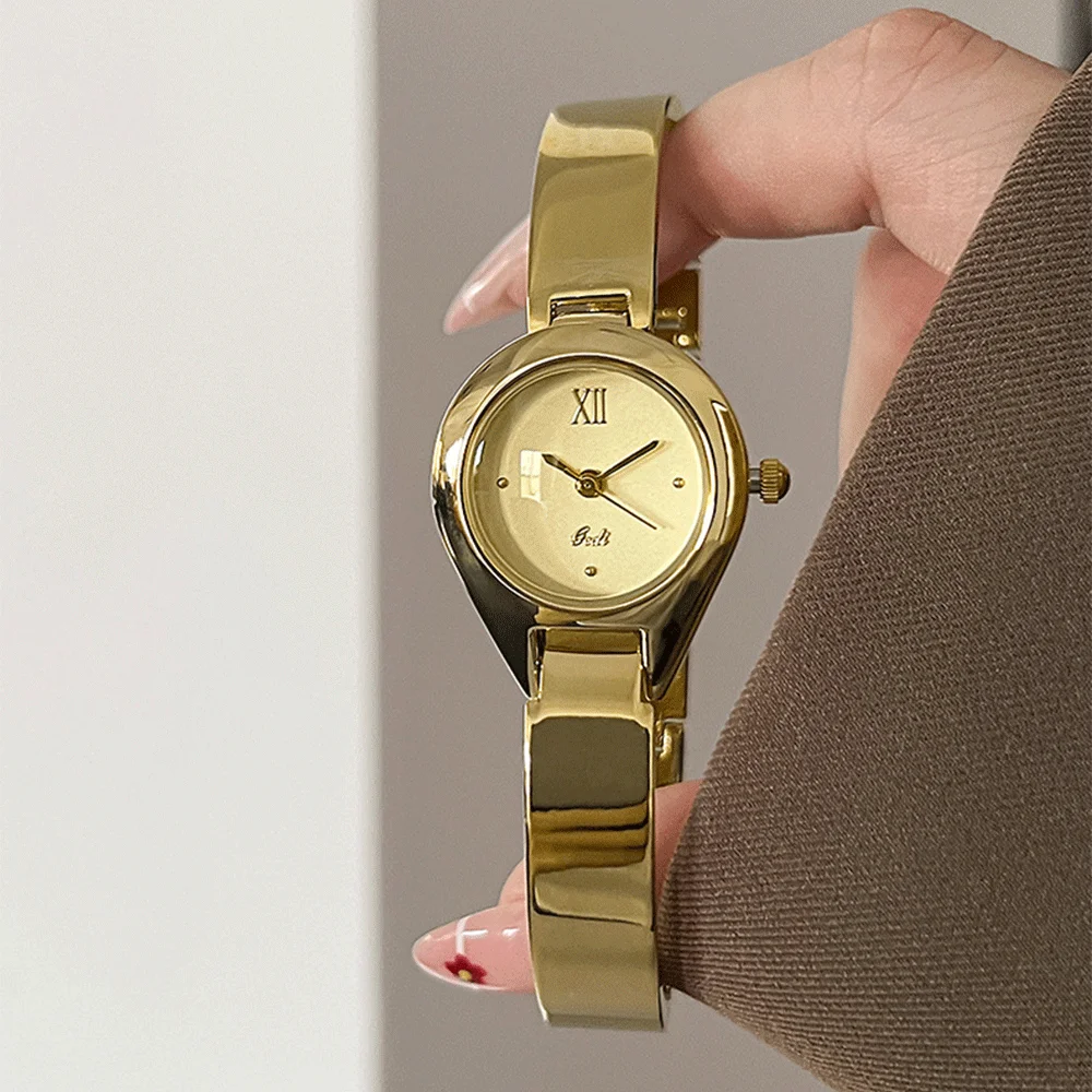 

GEDI Роскошные женские часы Нежный браслет Стиль Элегантные пригородные кварцевые часы для женщин Наручные часы Подарок Relogio Feminino