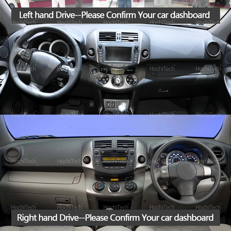 Dashboard Cover Pad for Toyota RAV4 XA30 2006-2012 Car Dashboard Cover Dash Board Mat Carpet Pad Sunshade Cape Cushion