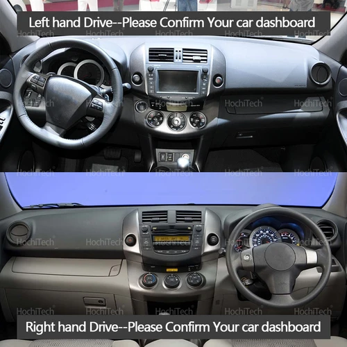 Imagen 2 del producto Almohadilla de cubierta de salpicadero para Toyota RAV4 XA30 2006-2012 cubierta de salpicadero de coche alfombrilla de tablero almohadilla de alfombra cojín de capa de sombrilla