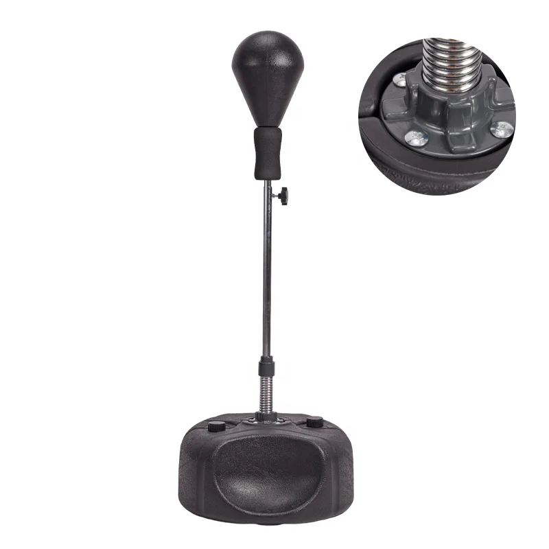 

Spring Standing Speed Ball Adjustable Height Boxing Training Equipment