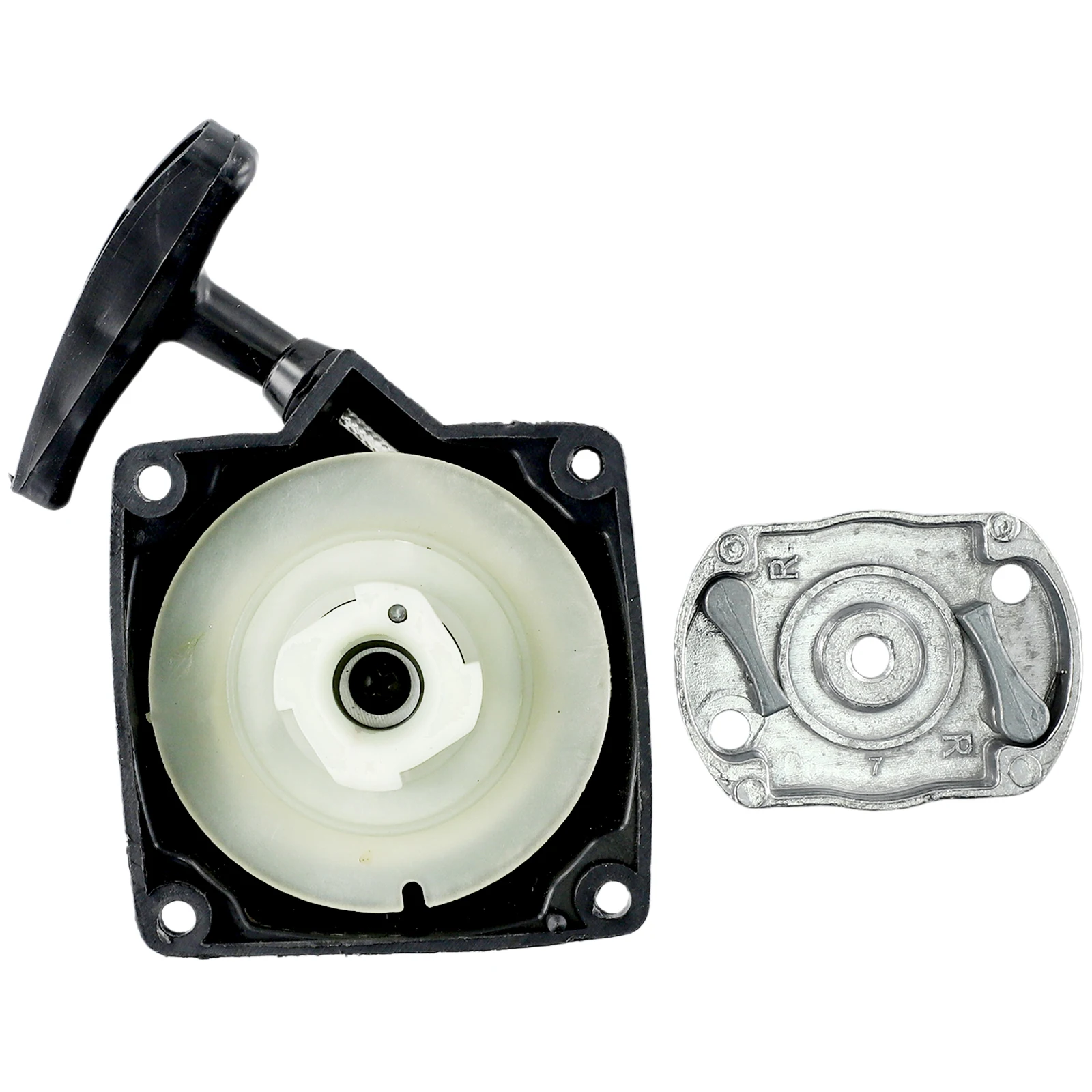 Arrancador de Retração (Pull Starter) para Roçadeiras 52cc e Peças 49cc - Acessório Profissional de Reposição