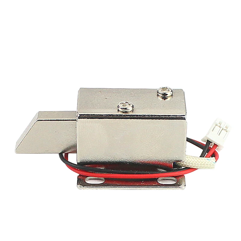 Mini cerradura de perno DC 12V, cerradura electrónica pequeña, Control de acceso, cerradura de Control eléctrica, cerradura de puerta magnética