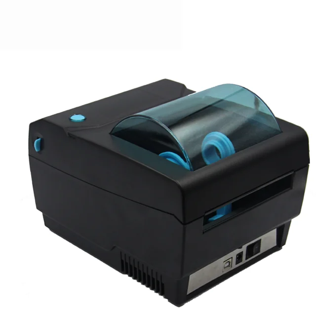 

4 Inch Thermal Transfer Printer Barcode QR Code Name Sticker Label Printing Machine