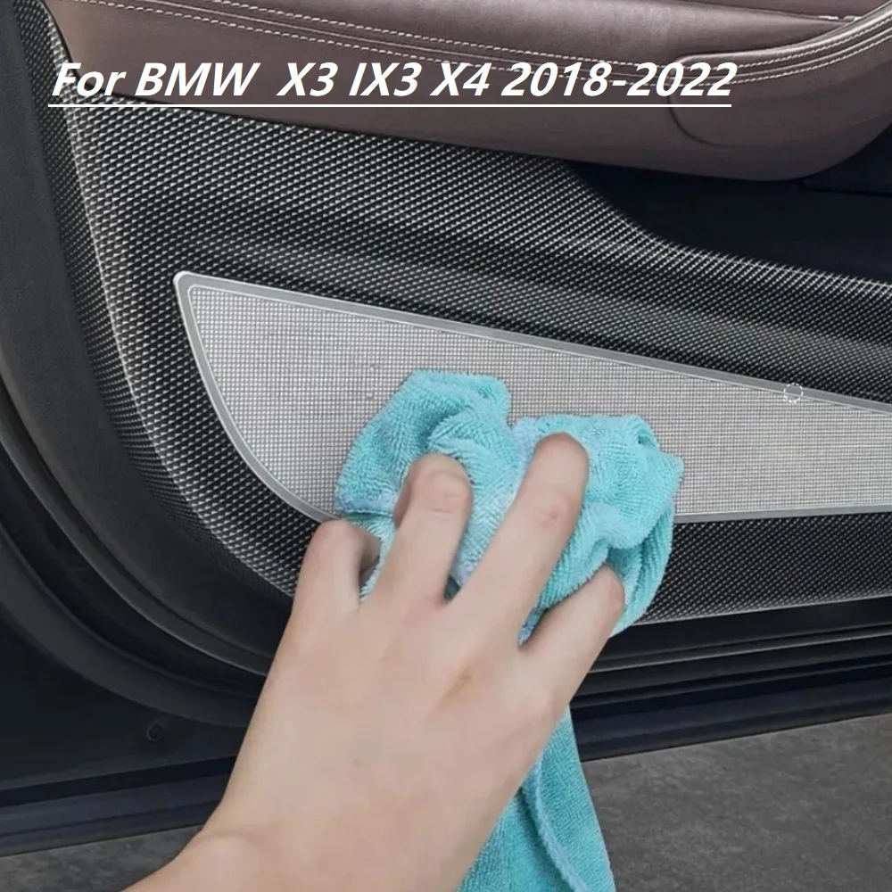 

Карбоновая накладка на дверь, полное объемное защитное украшение для BMW X3 IX3 X4 2018-2022